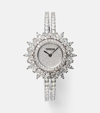 Y-Momento 18kt white gold watch with diamonds | Yeprem