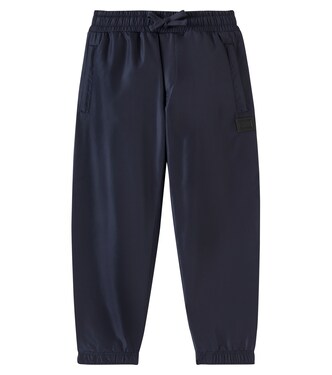 Logo technical sweatpants | Dolce&Gabbana Kids