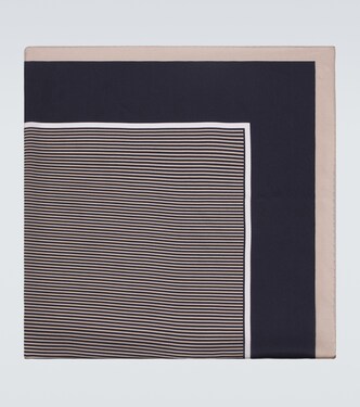 Sciarpa Cassandre in charmeuse di seta | Saint Laurent