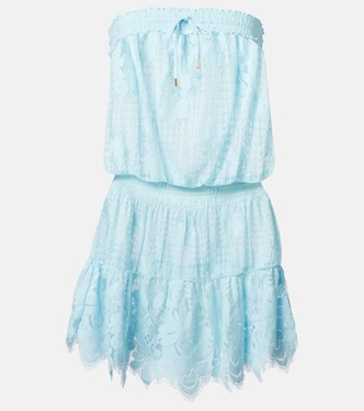 Robe Isla en dentelle de coton mélangé | Melissa Odabash