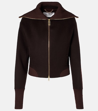 Wool and cashmere bomber jacket | Victoria Beckham