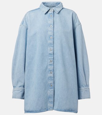 Nina oversized denim shirt | 7 For All Mankind