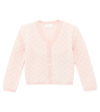 Bebé - cárdigan de lana con GG | Gucci Kids