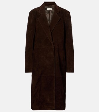 Sabine suede coat | Staud