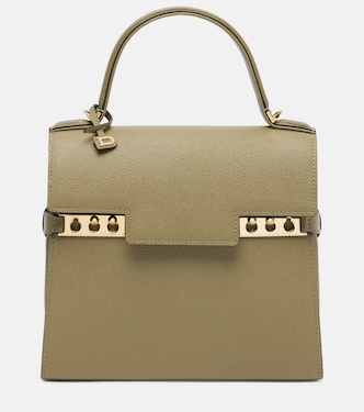 Tempête PM leather tote bag | Delvaux