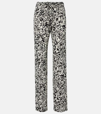 Printed straight pants | Dries Van Noten