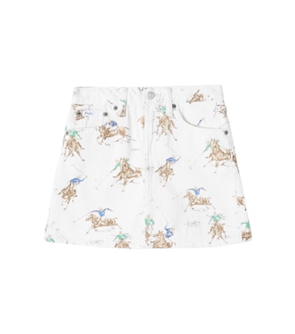 Gonna di jeans con stampa | Polo Ralph Lauren Kids