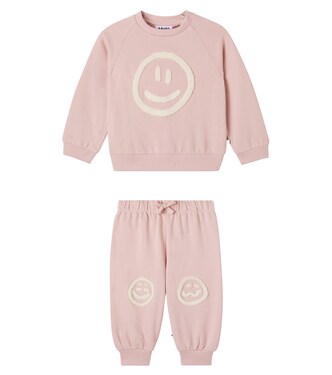 Baby Disc and Simeon sweatshirt and sweatpants set | Molo