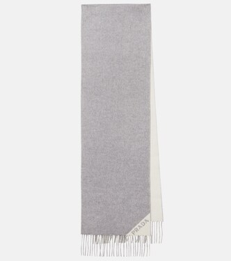Logo cashmere scarf | Prada