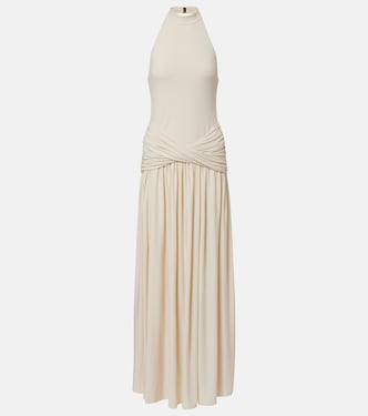 Zoya halterneck maxi dress | Bananhot