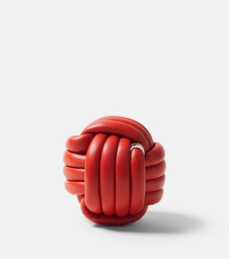 Nodo leather paperweight | Giobagnara
