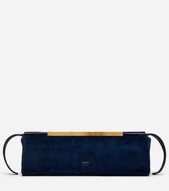 Clutch Donna aus Veloursleder | Khaite