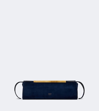 Clutch Donna aus Veloursleder | Khaite