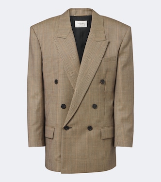 Blazer Prince of Wales aus Wolle | Saint Laurent