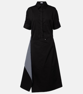 Deconstructed gabardine shirt dress | Loewe