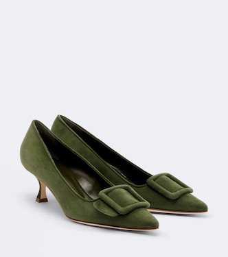 Maysale suede pumps | Manolo Blahnik