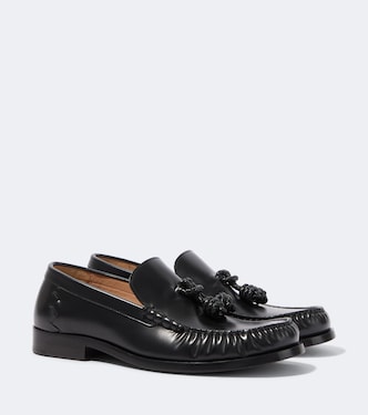 Ugo Knot leather loafers | Bottega Veneta