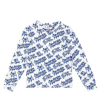 Logo cotton-blend top | ERL Kids