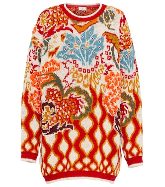 Pull en jacquard de laine mélangée | Etro