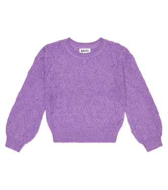 Ginger alpaca and wool-blend sweater | Molo