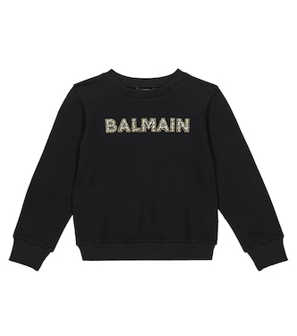 Sweatshirt aus Baumwoll-Jersey | Balmain Kids