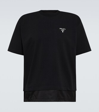 T-Shirt aus Baumwolle | Prada