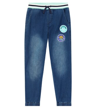 Embroidered jeans | Moschino Kids