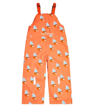 Bears padded snow overalls  | Tinycottons