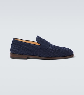 Loafers aus Veloursleder | Brunello Cucinelli