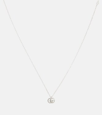 GG Marmont sterling silver pendant necklace | Gucci