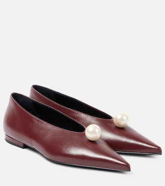 Leather ballet flats | Magda Butrym