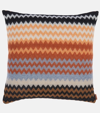 Humbert Zigzag wool-blend cushion | Missoni