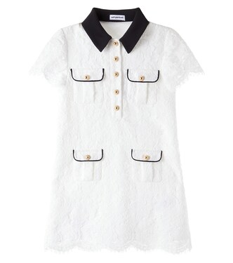 Lace shirt dress | Self-Portrait Kids