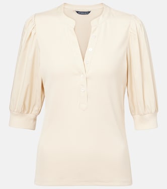 Coralee cotton-blend top | Veronica Beard