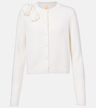 Wool and cashmere cardigan | Jardin des Orangers
