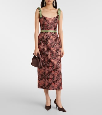 quince denim dress Fifteen Twenty Esme Midi Shirt Dress- Denim 2