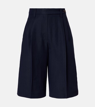 Bermuda-Shorts Monili aus Twill | Brunello Cucinelli