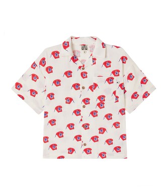 Las Vegas printed cotton shirt | Bonton