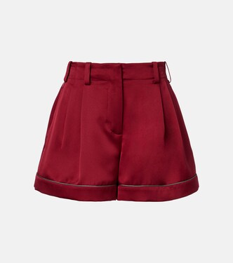 Silk satin shorts | Givenchy