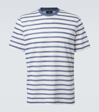T-Shirt aus Leinen und Baumwolle | Dunhill