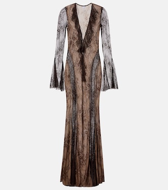 Nori lace maxi dress | Bananhot
