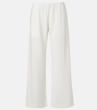 Arielle crêpe wide-leg pants | Leset