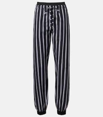 Striped cotton sweatpants | The Attico
