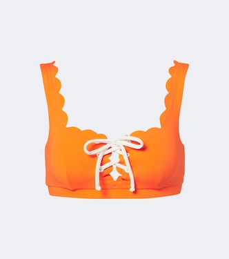 Palm Springs scalloped bikini top | Marysia