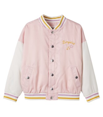 Malika embroidered blouson jacket | Bonpoint