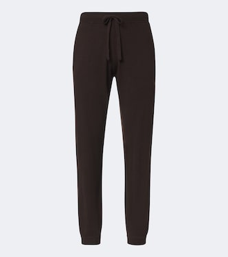 Wool and cashmere sweatpants | Allude