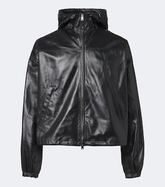 Leather bomber jacket | Fendi