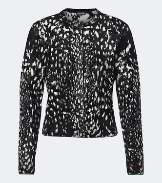 Cardigan aus Samt-Jacquard | Tom Ford