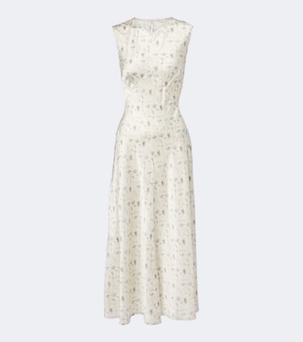 Midikleid Adelana aus Seide | Dôen