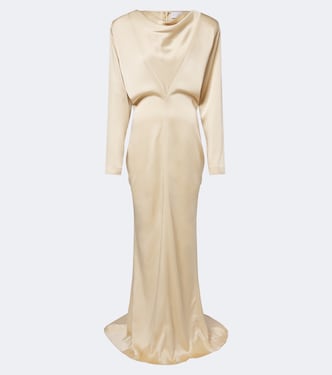 Robe aus Satin | Stella McCartney